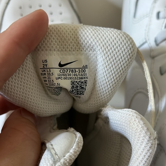 Nike Court Borough Mid 2 shoes Youth 2 - Picture 3 of 3